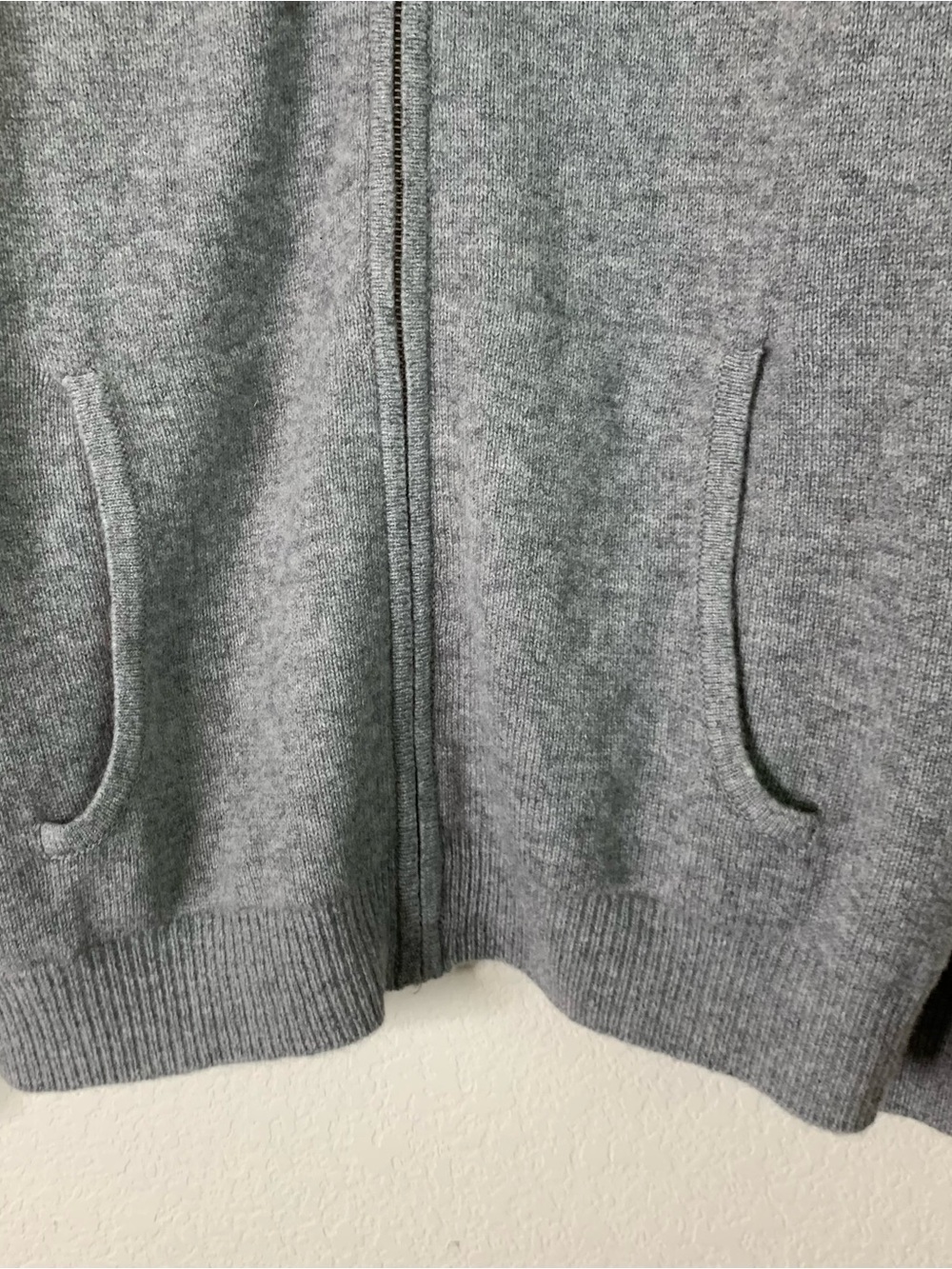 Quince Mens 100% Mongolian cashmere full zip hooded sweater XL NWT - Picture 3 of 11